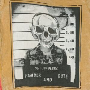 Philipp Plein Famous and Cute Tee - Size L - EUC